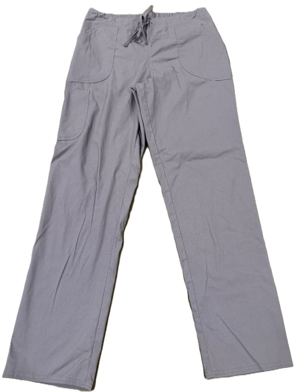 Scrubstar Women's Condor Gray Drawstring Scrub Pants Size Small Medical Uniform
